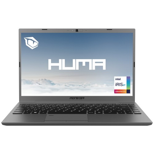 Monster HUMA H4 V5.2 Intel Core i7 1255U 16 GB RAM 500 GB SSD FreeDOS 14.1 inç Full HD 60 Hz Dizüstü Bilgisayar