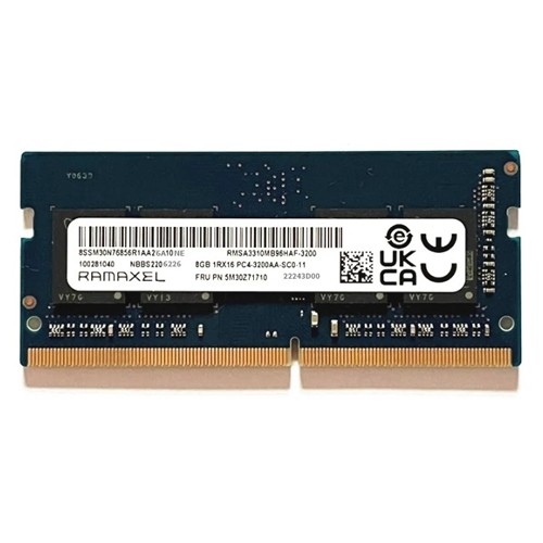 Ramaxel 8GB 1RX16 PC4-3200AA-SC0-11 Notebook Sodimm Ram - RMSA3310MB96HAF-3200