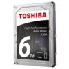 Toshiba X300 6TB SATA 3.0 7200RPM 128MB Cache 3.5" Dahili HardDisk